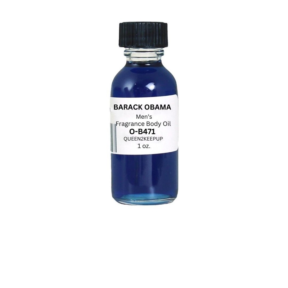 Barack Obama (Men) Body Oil 1 oz Fragrance Similar All Natural Scent